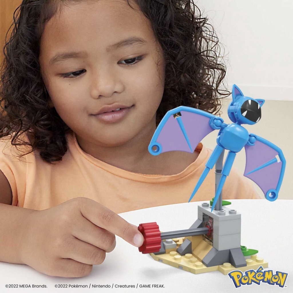 Pokemon PokÉMon Mega Bloks Zubats Midnight Flight 61-Delig