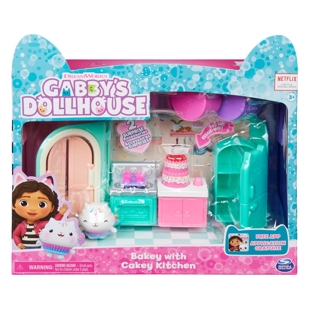 Gabby's Dollhouse Gabby'S Dollhouse Bakey With Cakey Kitchen