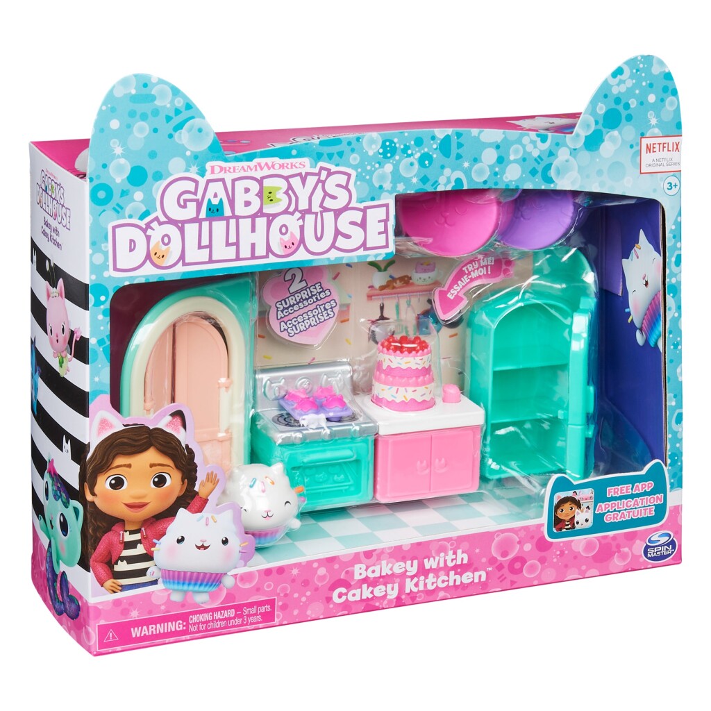 Gabby's Dollhouse Gabby'S Dollhouse Bakey With Cakey Kitchen