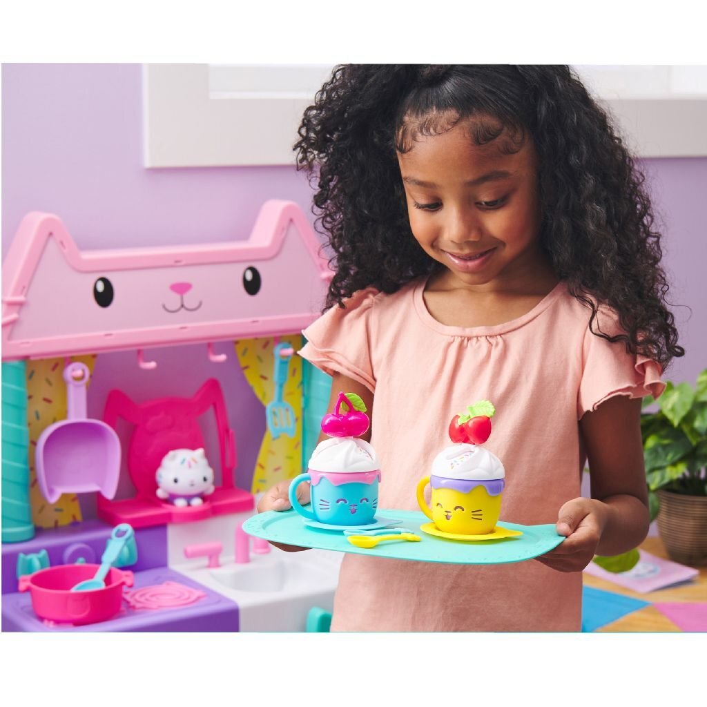 Gabby's Dollhouse Gabby'S Dollhouse Sprinkle Party Serviessetje