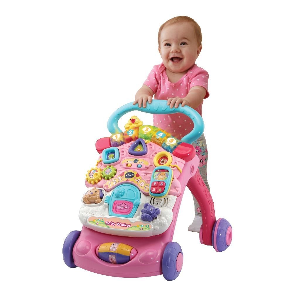 Vtech Baby Walker Met Licht En Geluid Roze