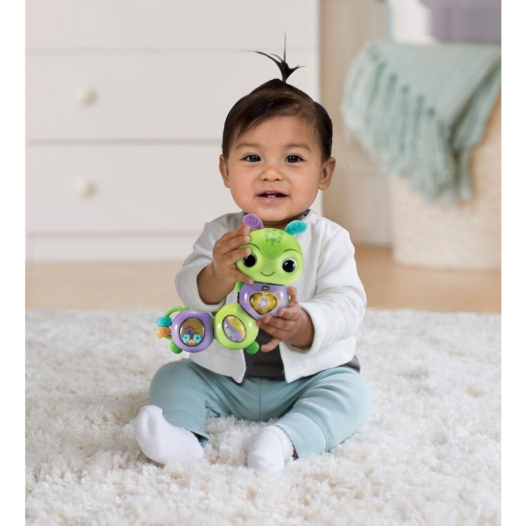 Vtech Baby Draai En Wiebel Rupsje + Licht En Geluid