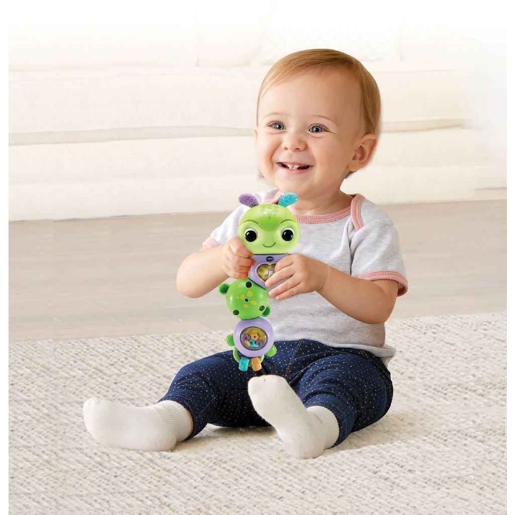 Vtech Baby Draai En Wiebel Rupsje + Licht En Geluid