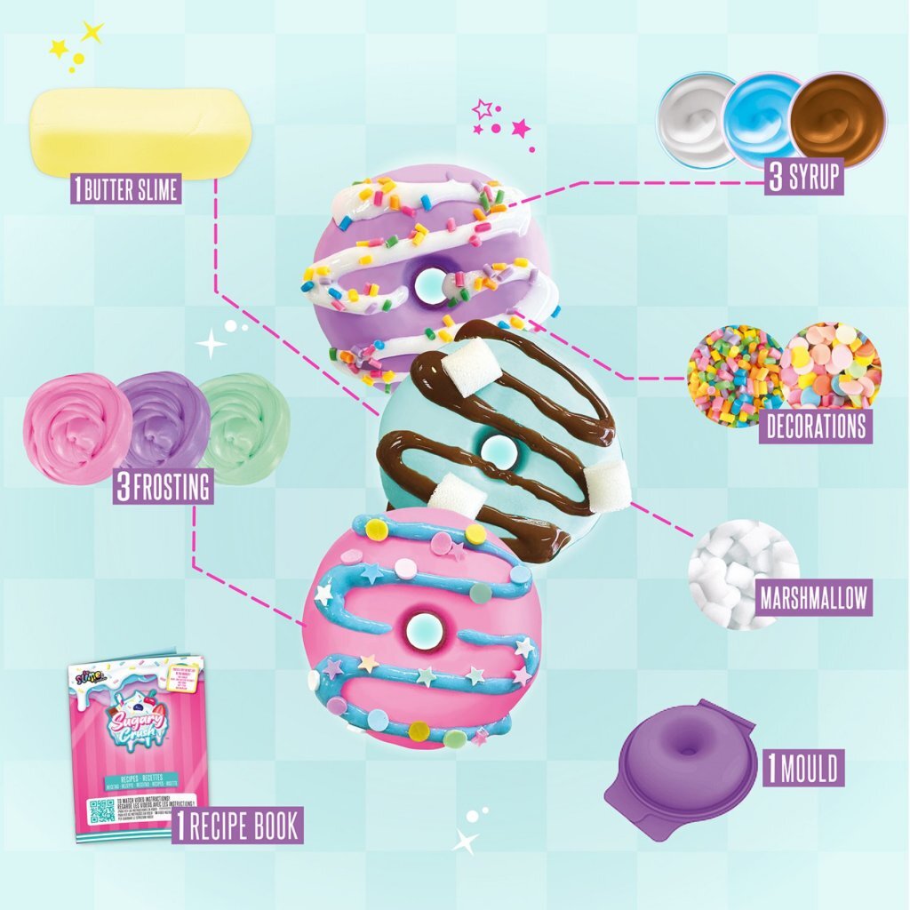 Canal Toys So Slime Sensations Sugary Crush Donuts