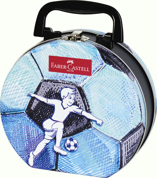 Faber Castell Fc-155538 Viltstift Faber-Castell Connector Koffer "Voetbal" 33 Stuks