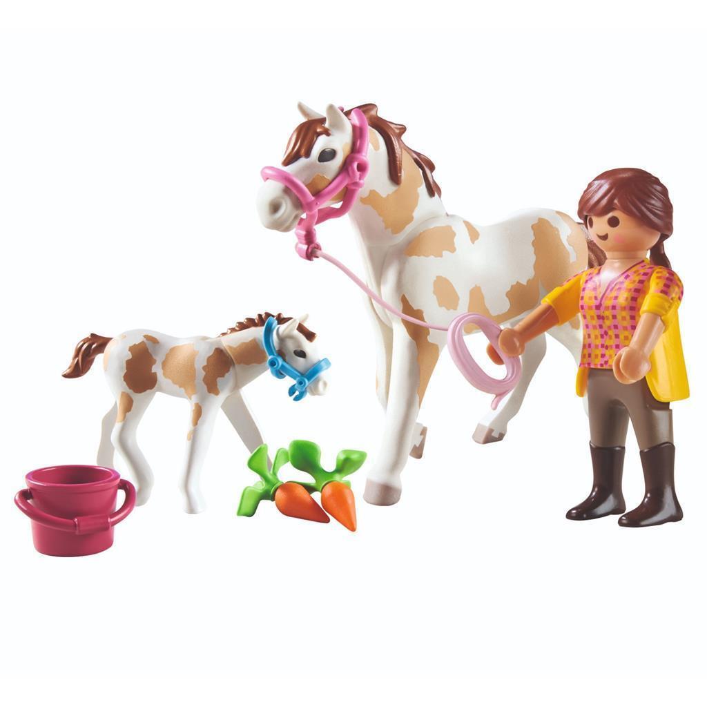 Playmobil 71243 Country Paard Met Veulen