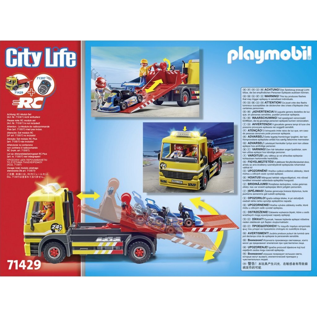 Playmobil 71429 City Life Rc Sleepdienst + Licht