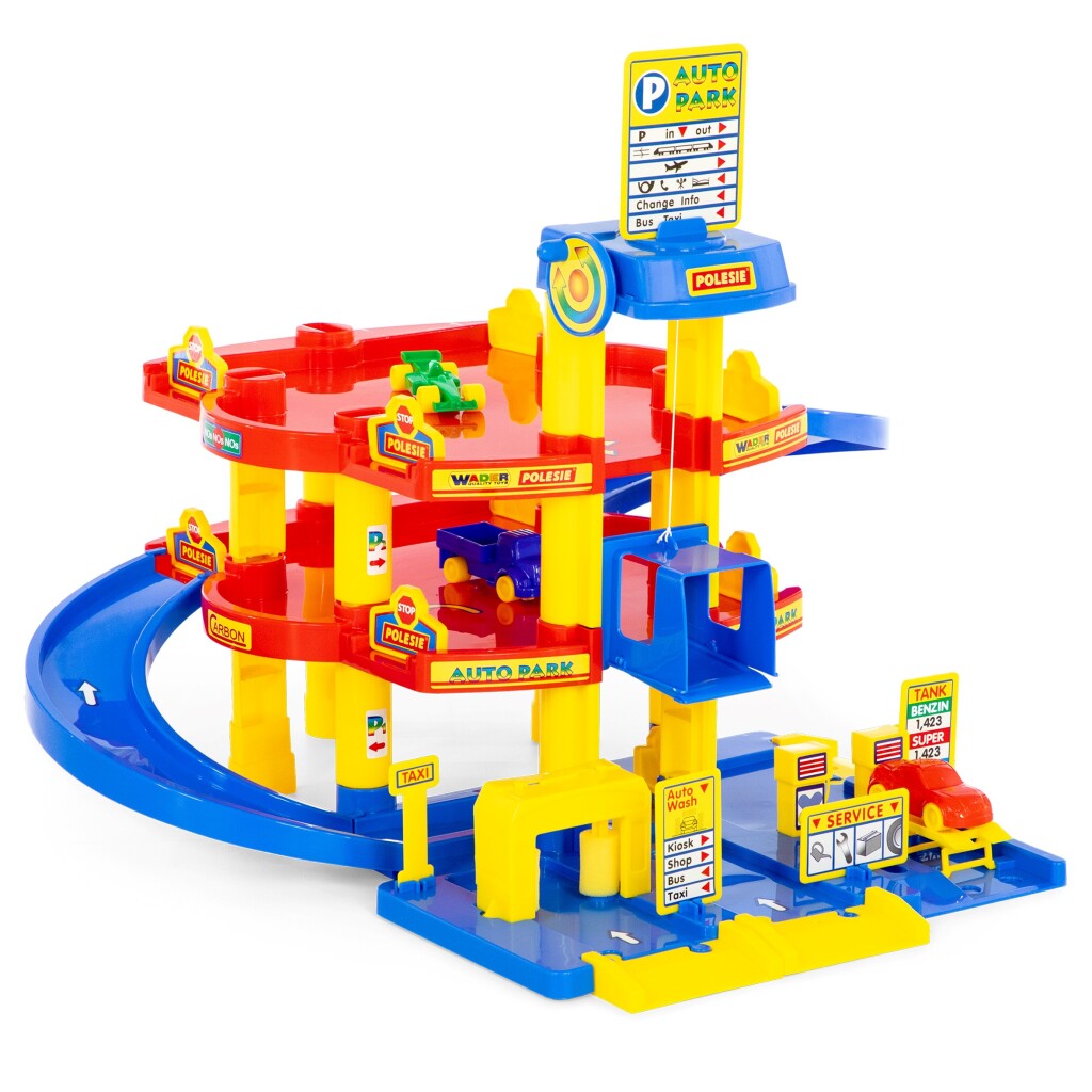 Wader Parkeergarage Met 3 Etages 58.5X51X59 Cm