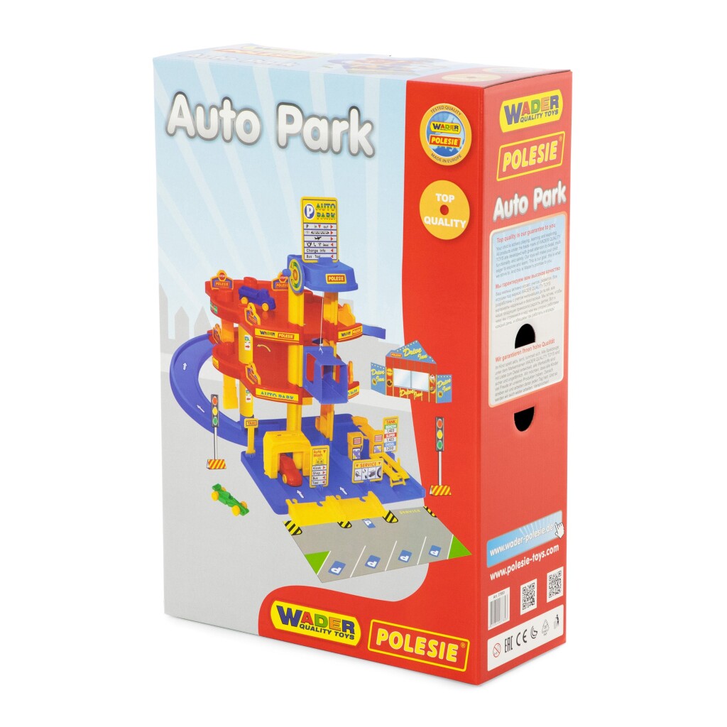 Wader Parkeergarage Met 3 Etages 58.5X51X59 Cm