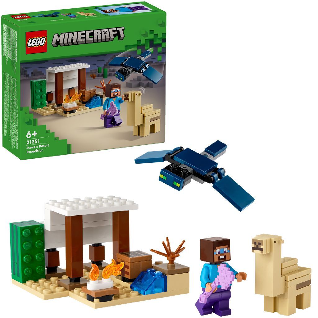 Lego Minecraft 21251 Steve'S Desert Expedition