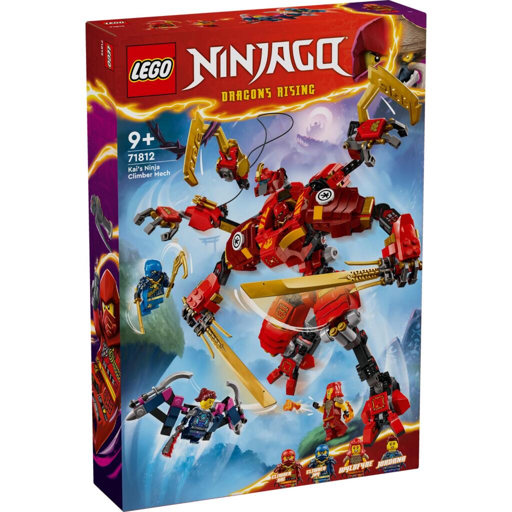 Lego Ninjago 71812 Kai'S Ninjaklimmecha