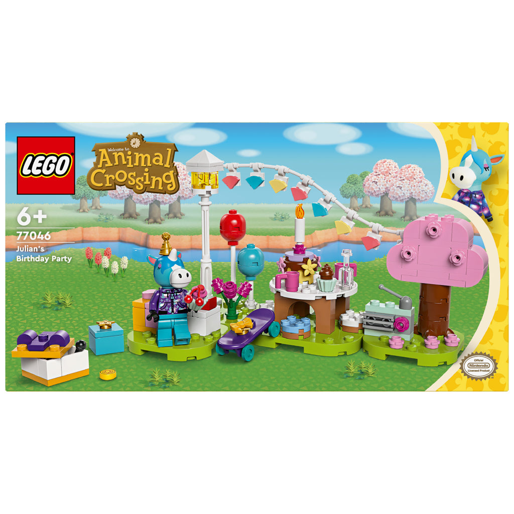Lego Animal Crossing 77046 Julian'S Birthday Party