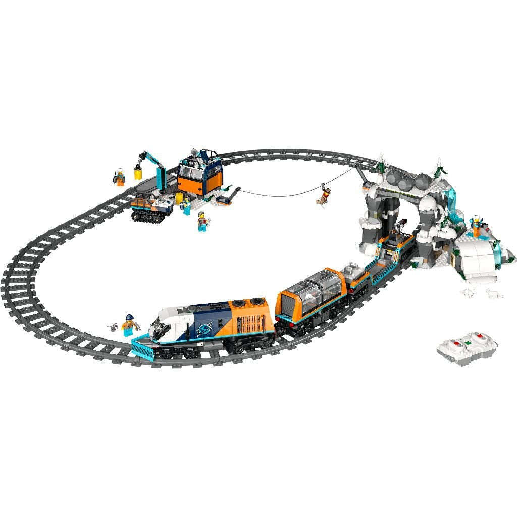 Lego City 60470 Onderzoekstrein Op De Noordpool