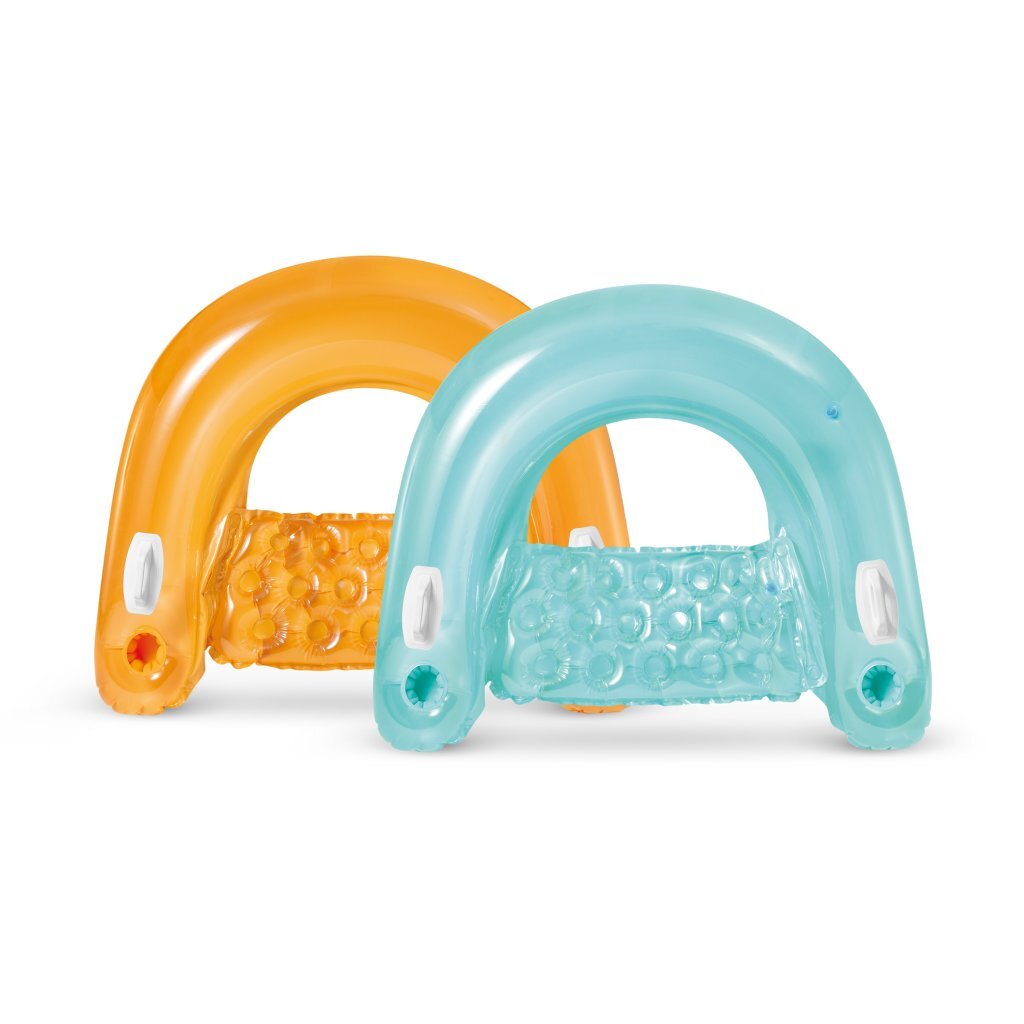 Intex 58859Eu Wet Set Collection Sit 'N Float Opblaasbare Drijfstoel Verschillende Kleuren