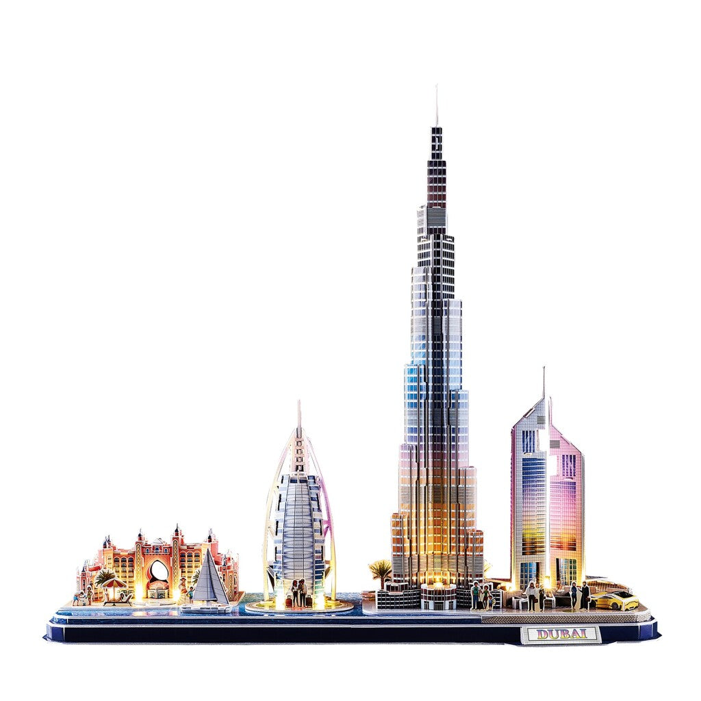 Cubic Fun 3D Led Puzzel Dubai 182 Stukjes