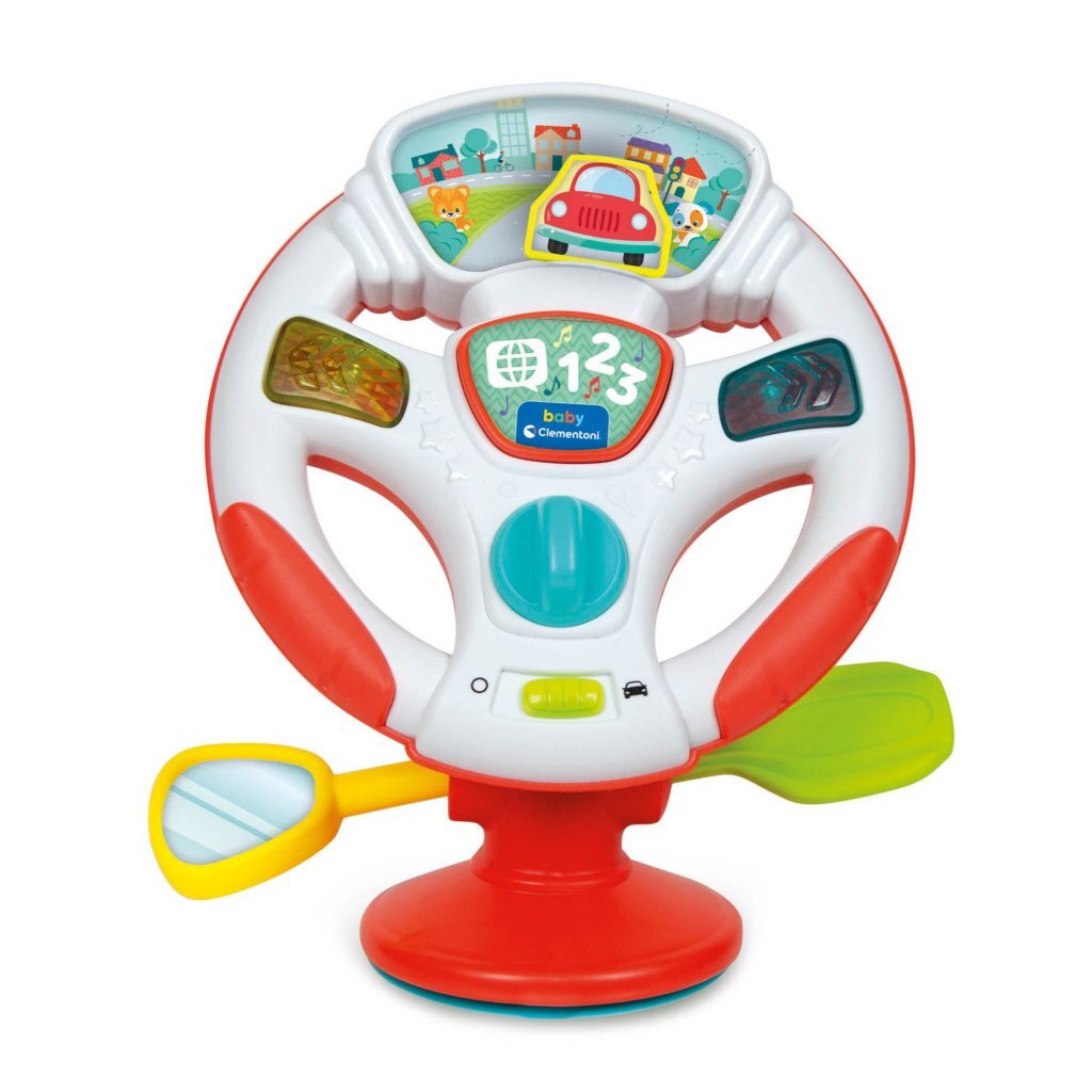 Clementoni Baby Stuurwiel + Licht En Geluid