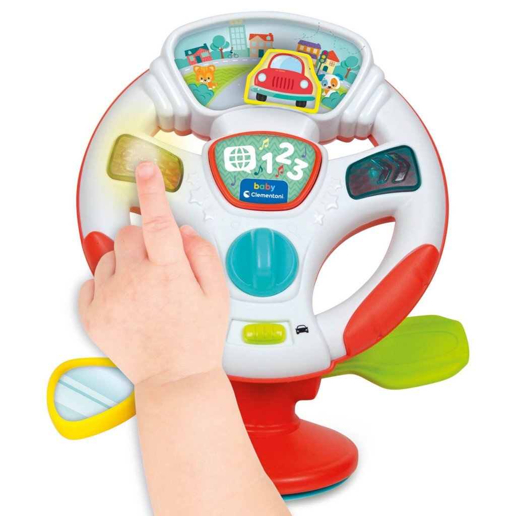 Clementoni Baby Stuurwiel + Licht En Geluid