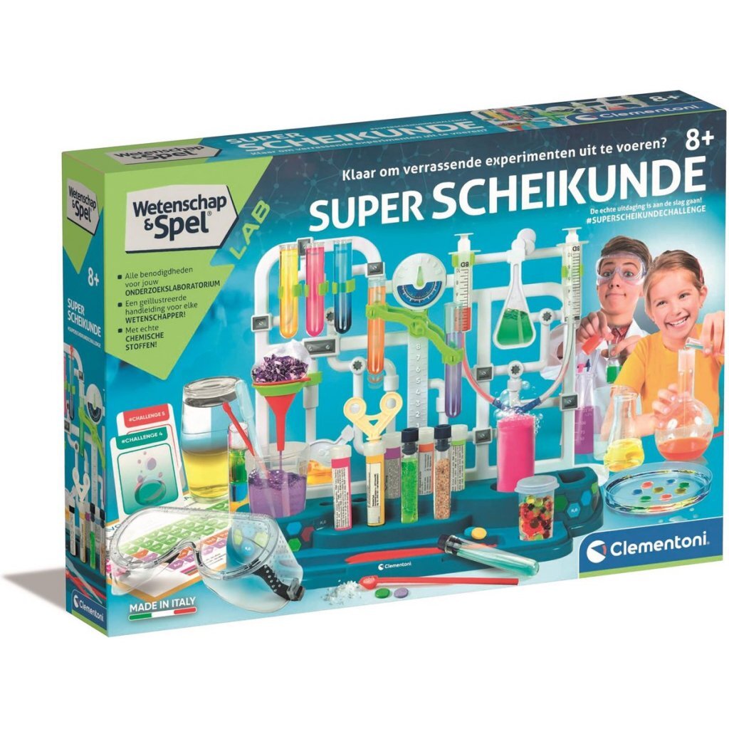 Clementoni Wetenschap En Spel Super Scheikunde