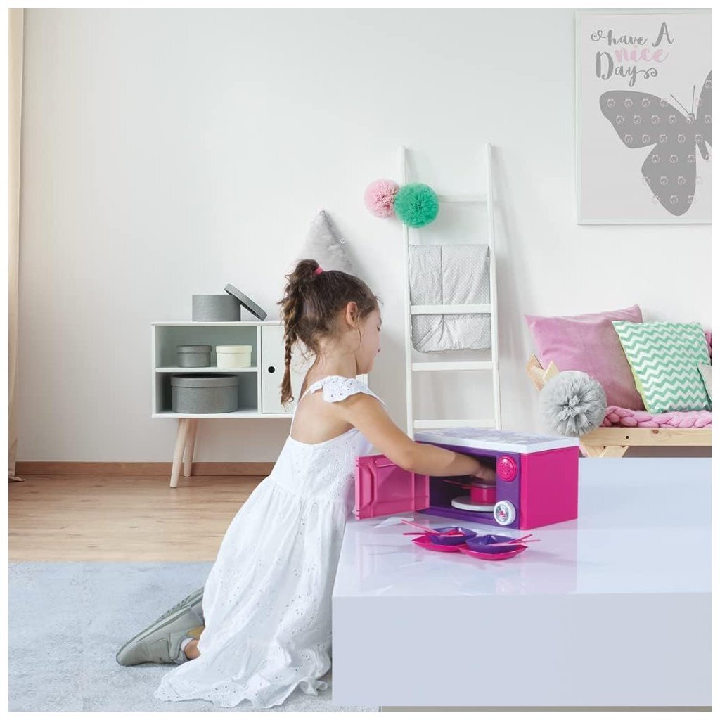 Dolu Barbie Magnetron + Geluid Roze/Paars