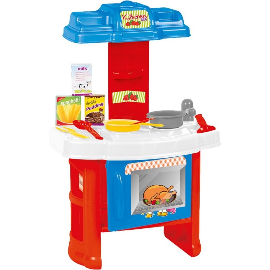 Dolu Chef'S Kitchen Speelgoedkeuken 19-Delig