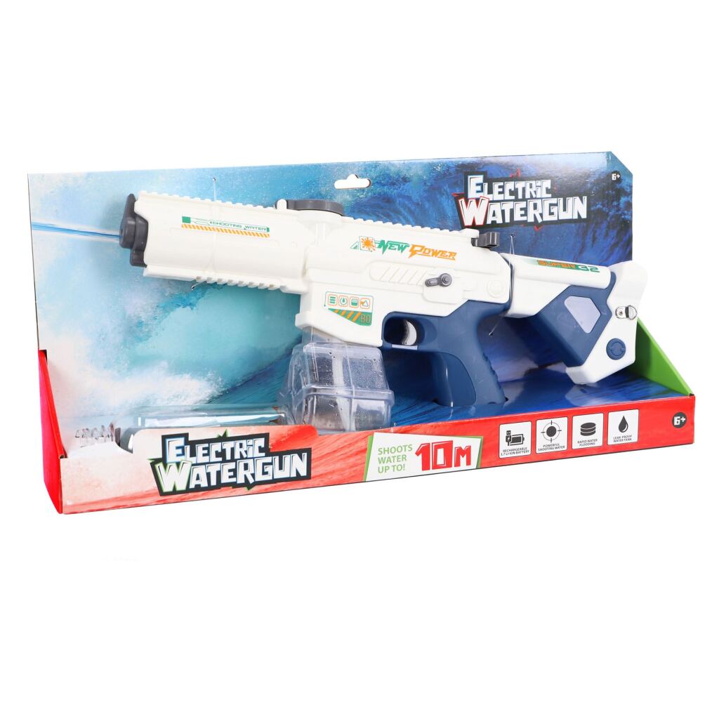 Overige Merken Elektrisch Waterpistool 43 Cm Wit/Blauw