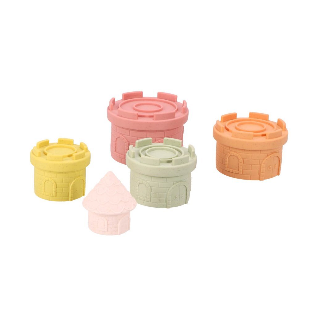 Jipy Bioplastic Stapel Kasteel 5-Delig
