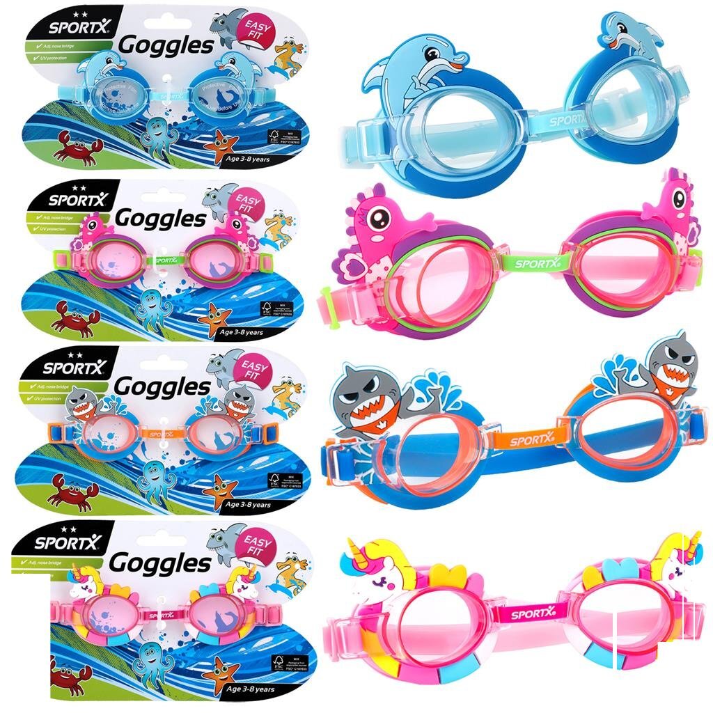 Sportx Kids Zwembril Dieren 2 Sterren Assorti