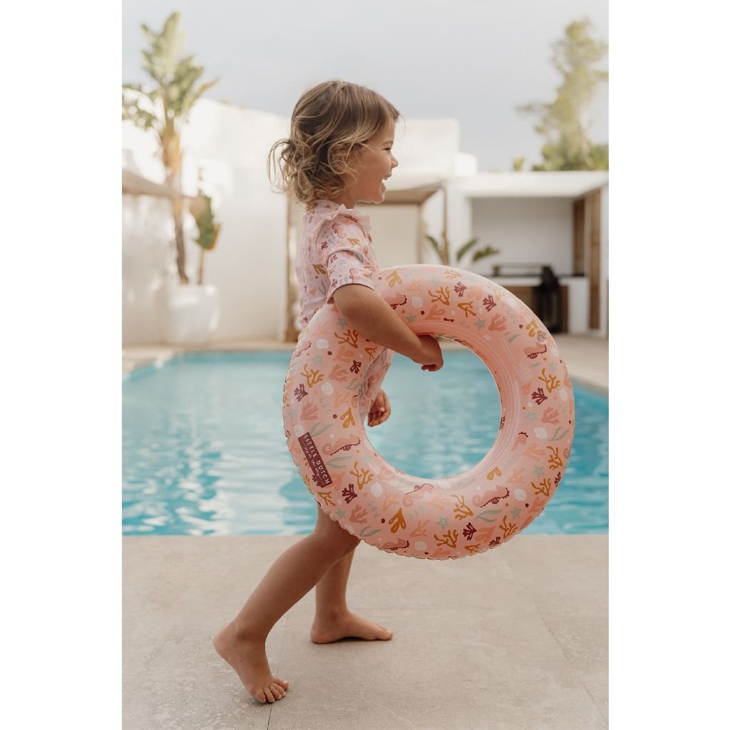 Little Dutch Ocean Dreams Zwemring 50 Cm Roze