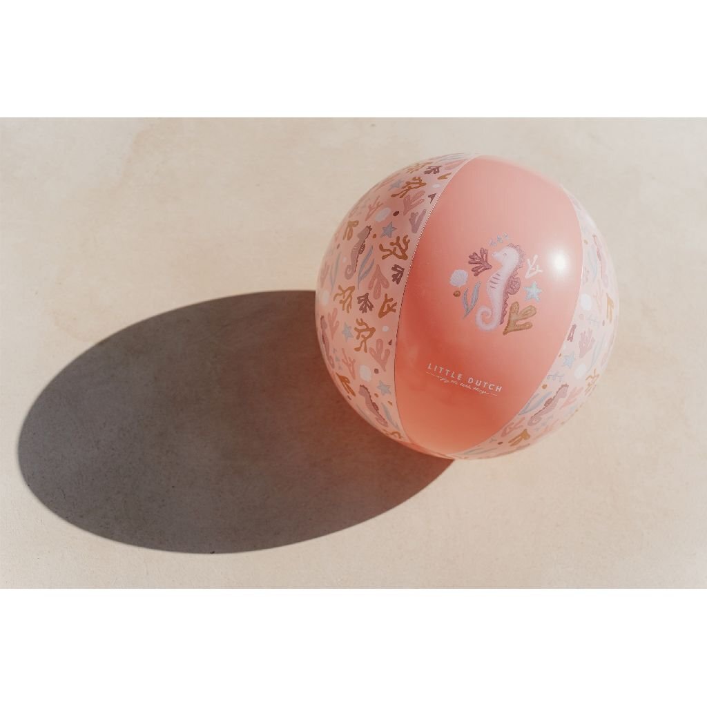 Little Dutch Ocean Dreams Strandbal 35 Cm Roze