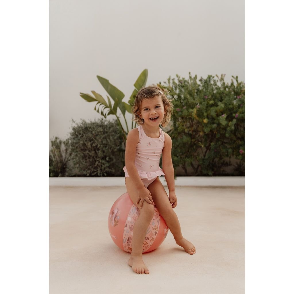 Little Dutch Ocean Dreams Strandbal 35 Cm Roze