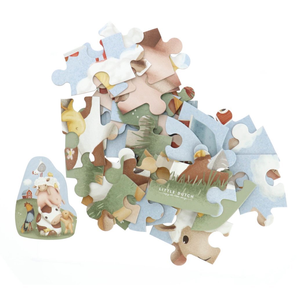 Little Dutch Farm Vloerpuzzel 42 Stukjes