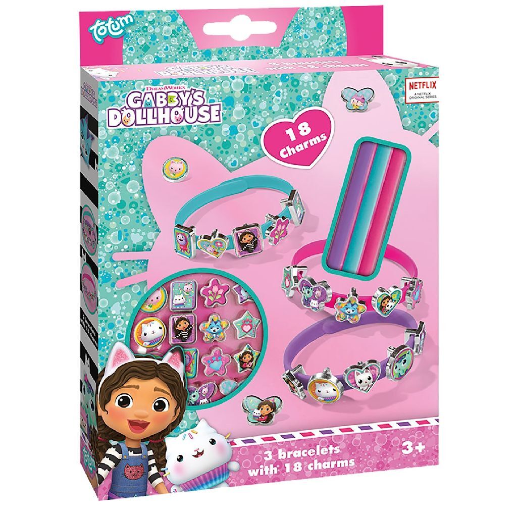 Gabby's Dollhouse Gabby'S Dollhouse Armbandjes Met Bedels
