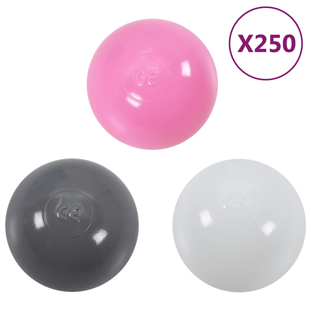 Kinderspeeltent Met 250 Ballen 102X102X82 Cm Roze