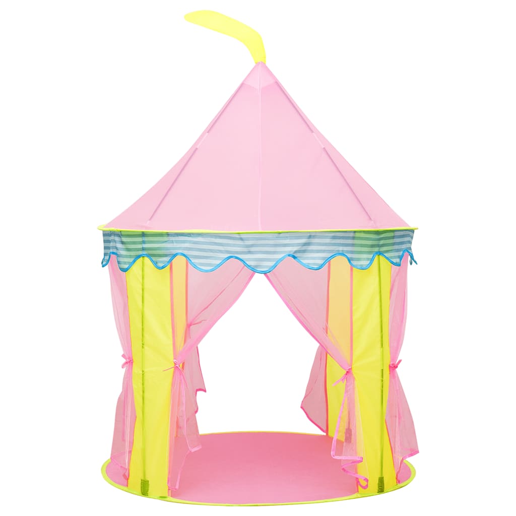 Kinderspeeltent 100X100X127 Cm Roze Betongrijs