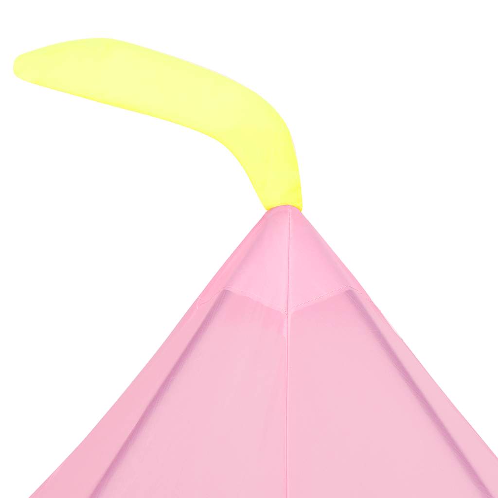 Kinderspeeltent 100X100X127 Cm Roze Betongrijs