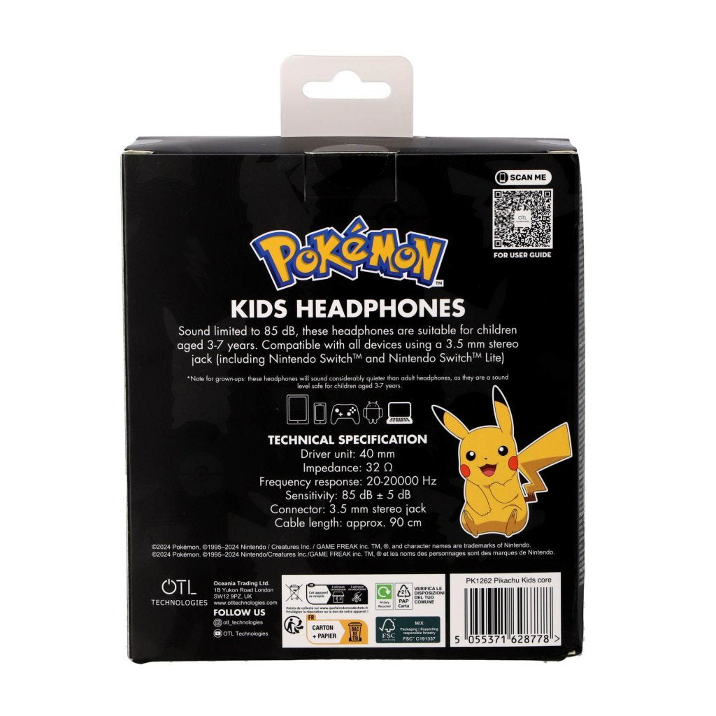 Pokemon PokÉMon Koptelefoon Geel