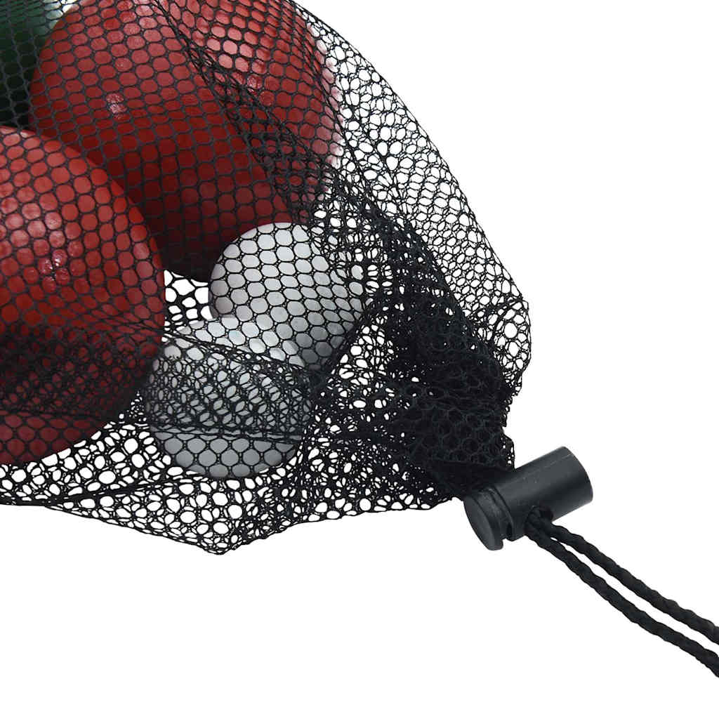 8-Delige Jeu De Boules Ballenset En Draagtas Massief Grenenhout