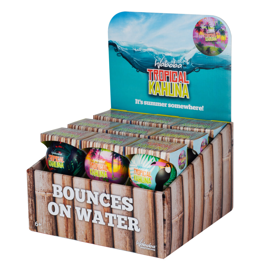 Waboba Tropical Kahuna Bal 9 Cm Assorti