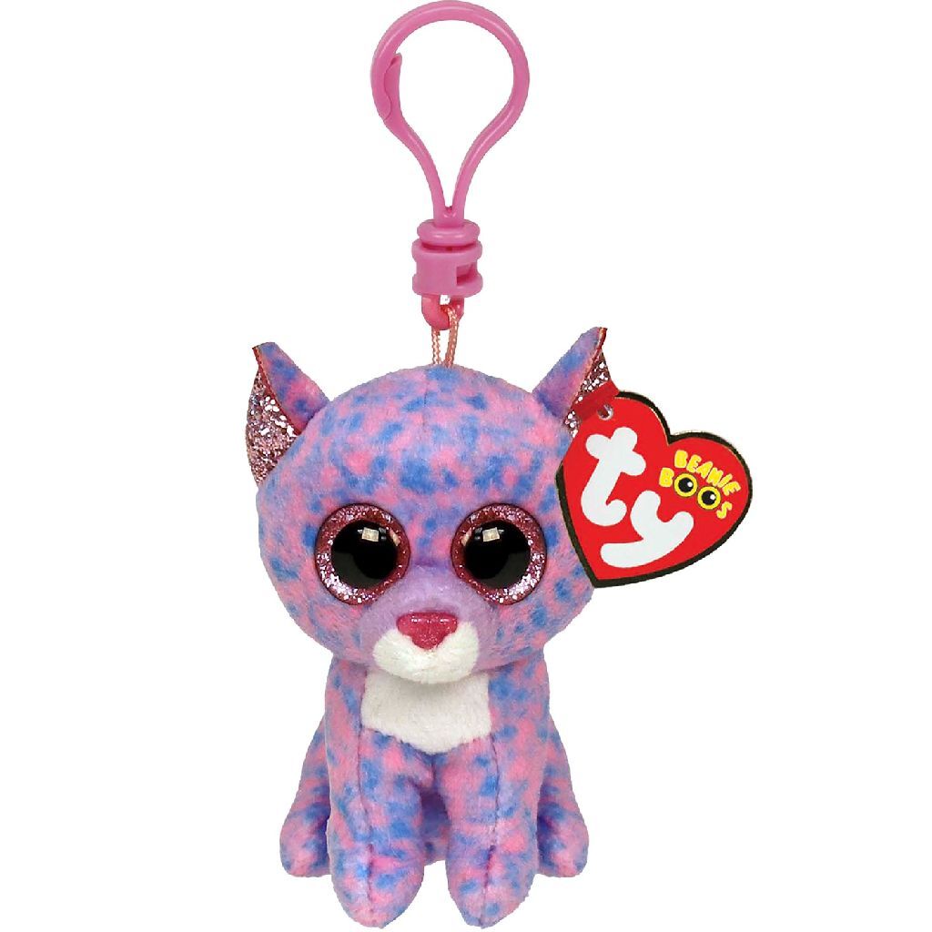 Ty Beanie Boos Clip Knuffel Kat Cassidy 7 Cm