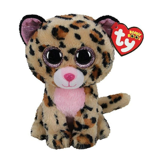 Ty Beanie Boos Knuffel Luipaard Livvie 15 Cm