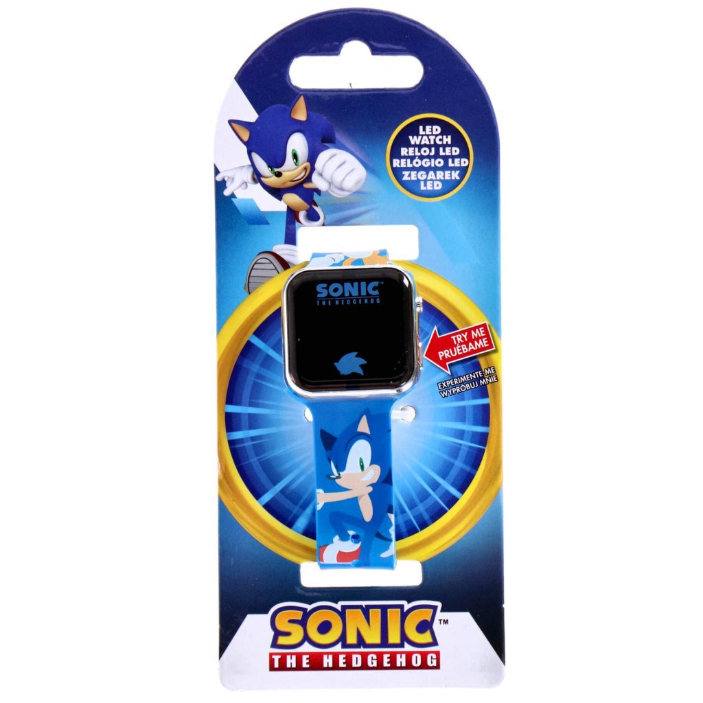 Overige Merken Sonic Led Horloge Blauw