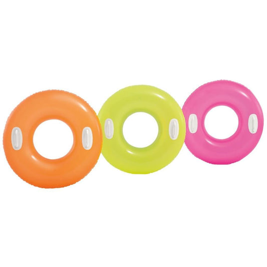 Intex Hi-Gloss Zwemband Met Handgrepen 76Cm Assorti