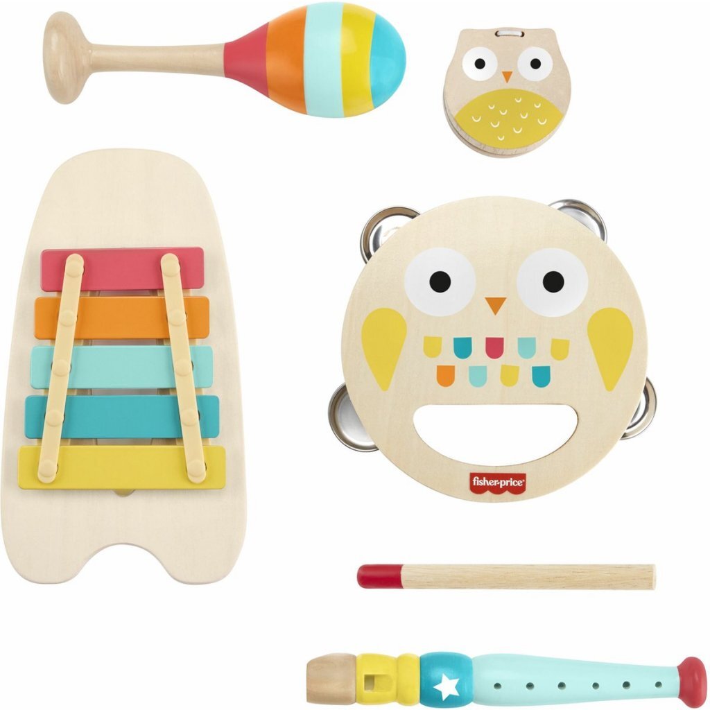 Fisher Price Houten Muziekset