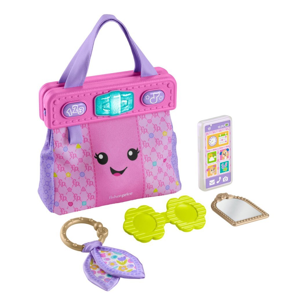 Fisher Price Lach &Amp; Leer Handtas + Licht En Geluid