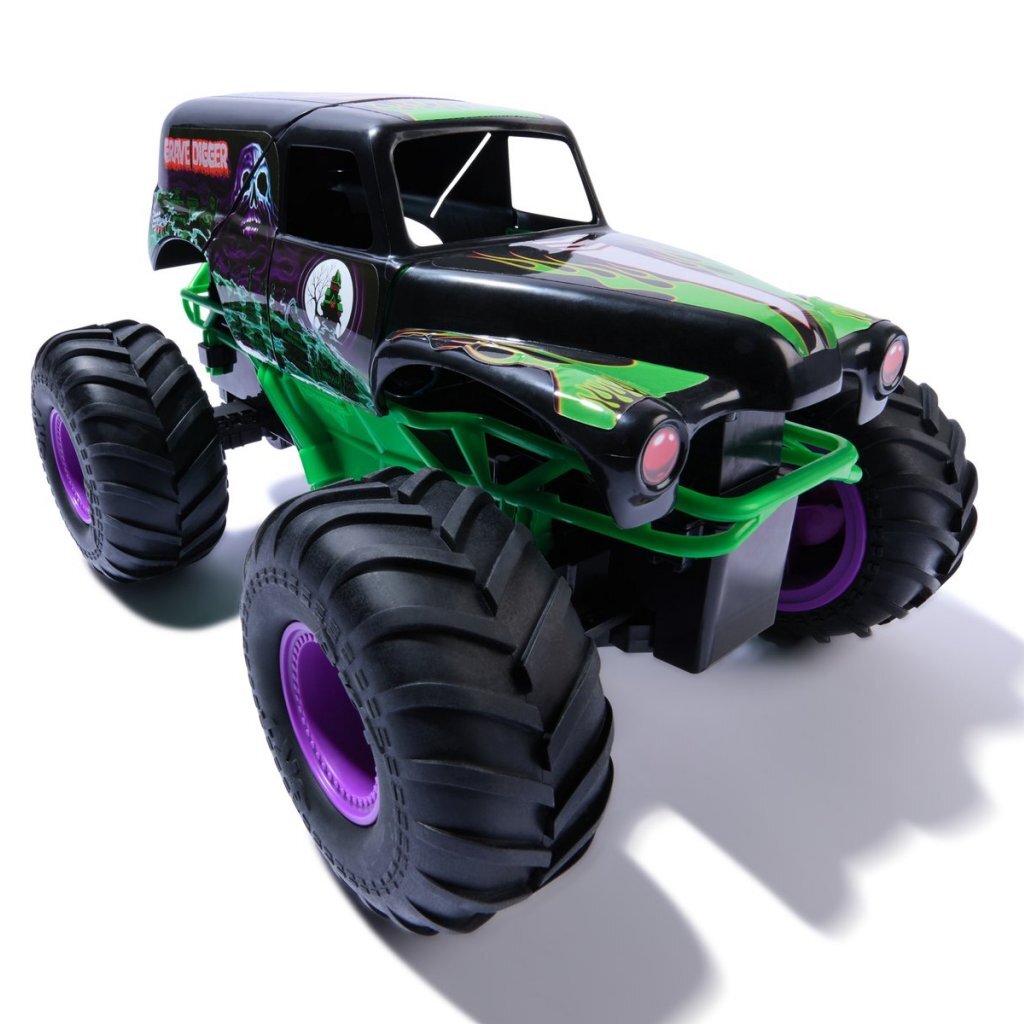 Monster Jam Rc Smash En Bash Grave Digger 1:15