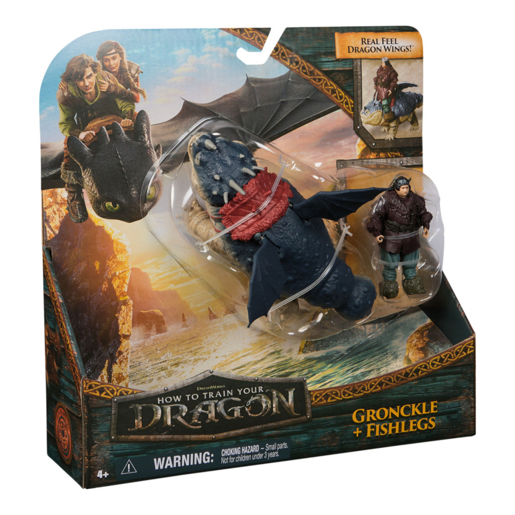 Overige Merken How To Train Your Dragon Gronckle And Fishlegs
