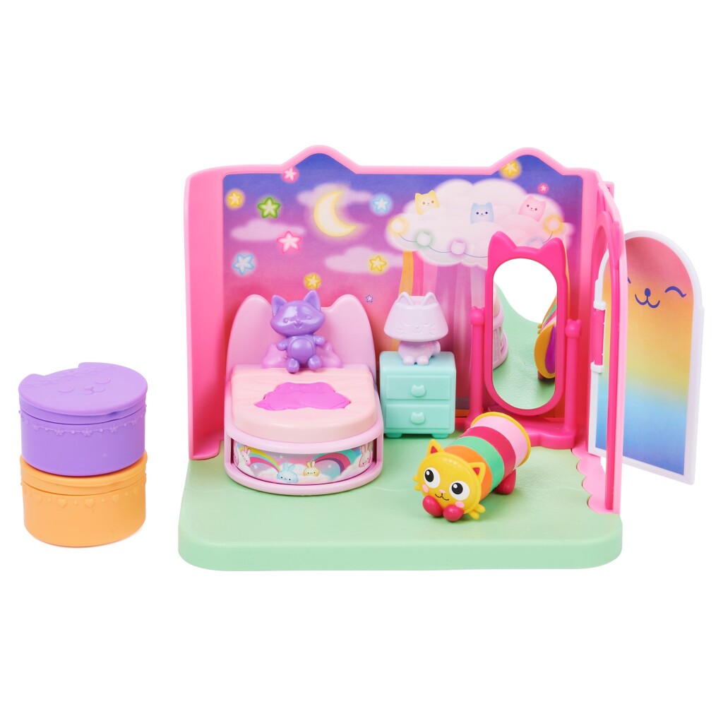 Gabby's Dollhouse Gabby&#039;S Dollhouse Pillow Cats Sweet Dreams Bedroom