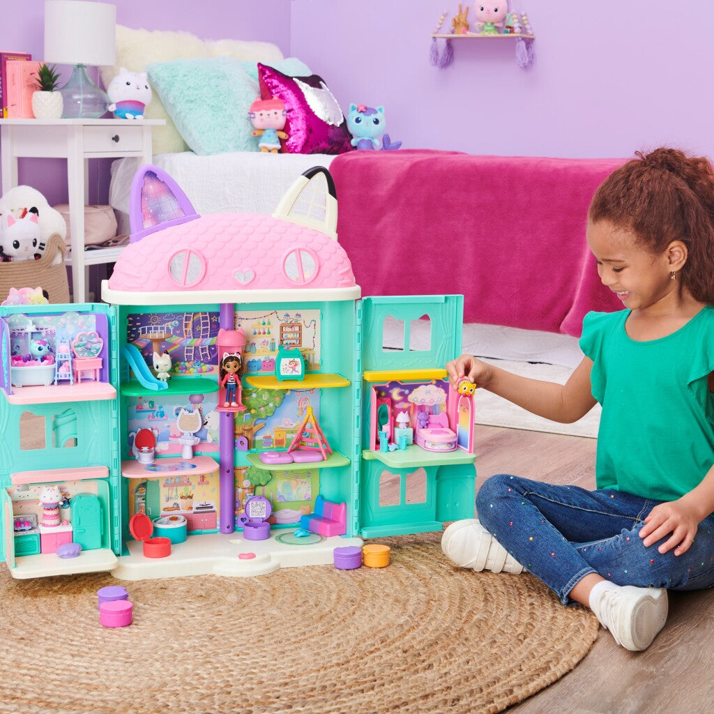 Gabby's Dollhouse Gabby&#039;S Dollhouse Pillow Cats Sweet Dreams Bedroom