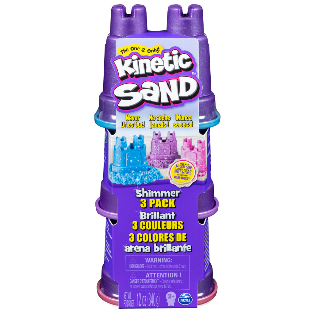 Kinetic Sand Glitter 3-Pack 340 Gr