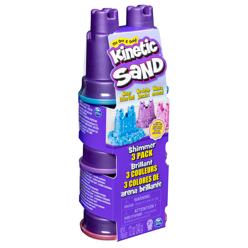 Kinetic Sand Glitter 3-Pack 340 Gr